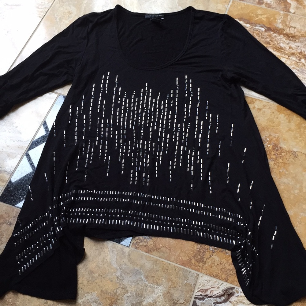 Grace Elements Supersoft/Stretchy Black Scoop-Neck - image 2